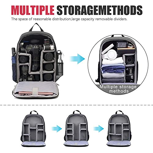 Waterproof Camera Backpack for DSLR D5185