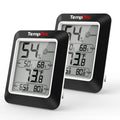 Black 2 Pack Indoor Thermometer Humidity Sensor J206