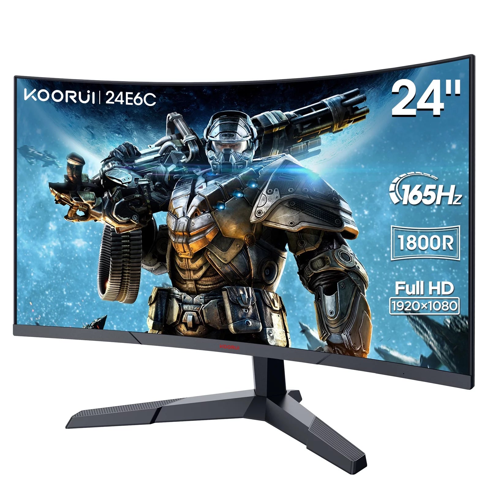 24 inch FHD 1080P VA Gaming Monitor, 165Hz, 1ms X972497