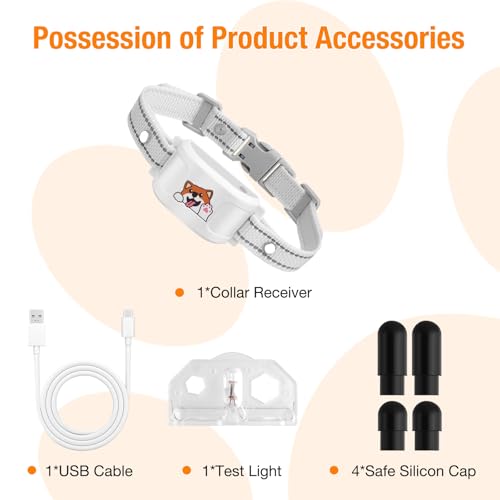 Wireless Dog Fence & Training Collar, White R455187