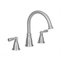 Spot Resist Brushed Nickel High Arc Roman Tub Faucet R263359