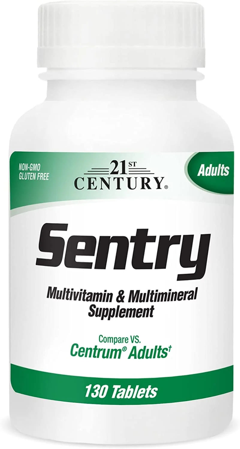 130 Ea, 2 Pack Multi Vitamin And Mineral Tablets E78029