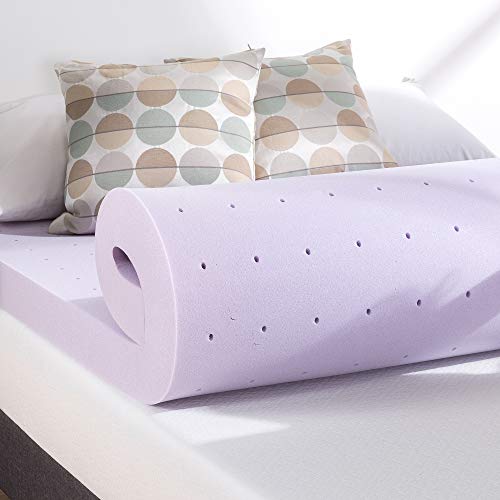 2 Inch Ventilated Memory Foam Mattress Topper, Full A817525