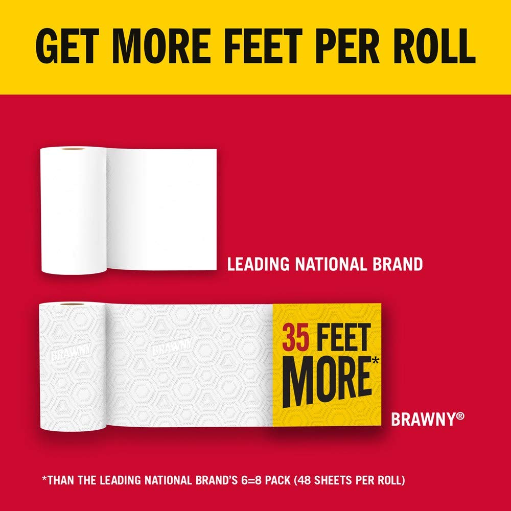 6 Large Rolls Full Sheet Paper Towels L93530