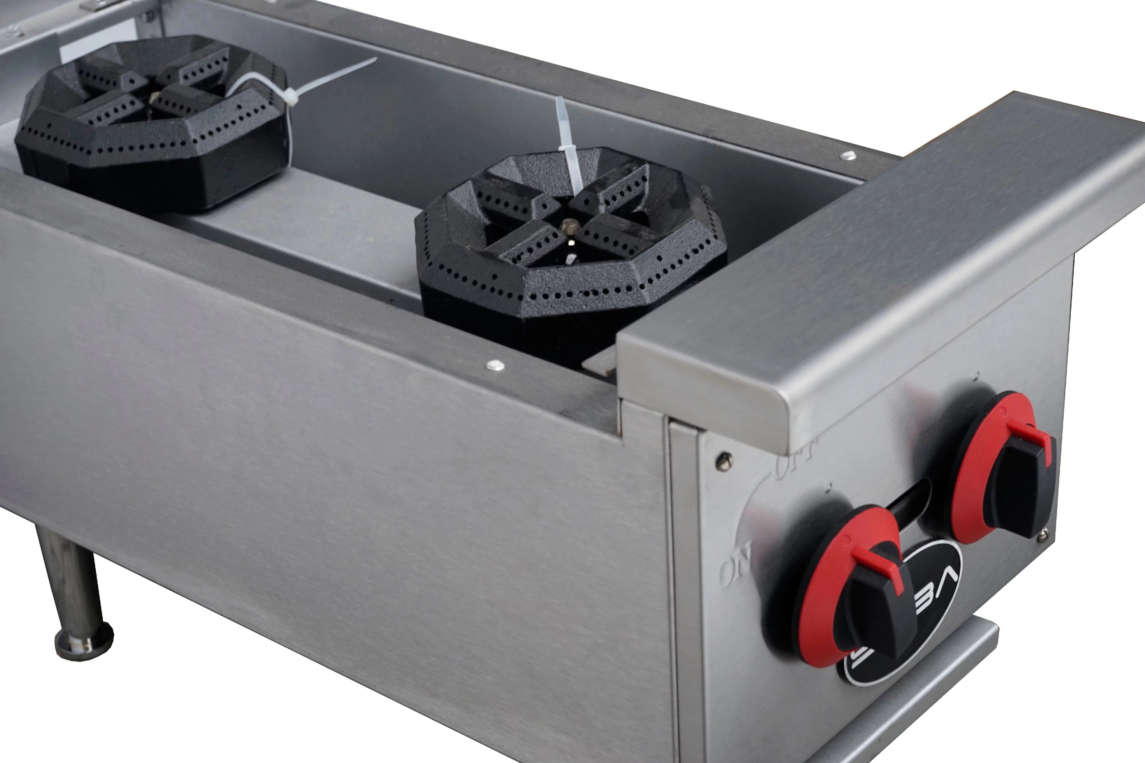 Heavy Duty Commercial Stainless Steel 2 Burner Hot Plate X99452