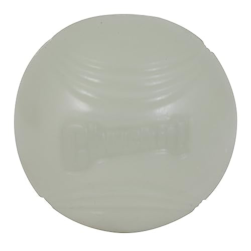 Large Glow Ball Dog Toy, 3 Inch Diameter, Pack of 1 K47694