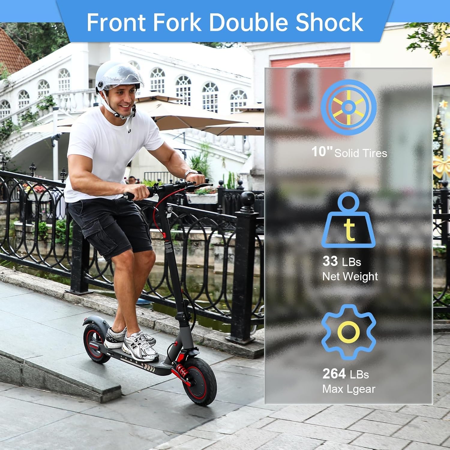 10" Solid Tire Electric Scooter T192