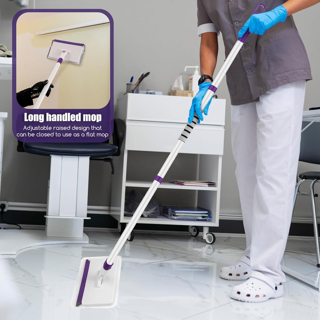 60" Extendable Baseboard Cleaner with 5 Reusable Pads R6797