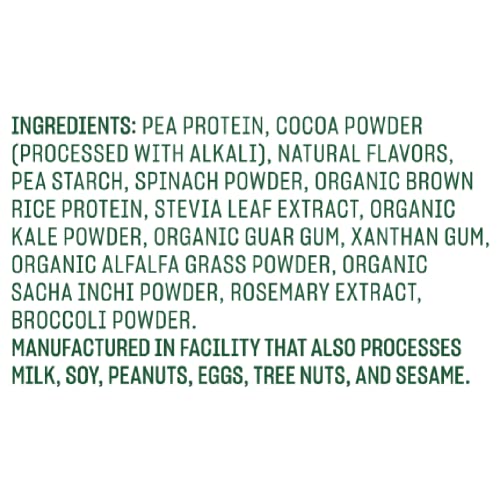 Chocolate Plant Based Pea Protein Powder, 1lbs G3220