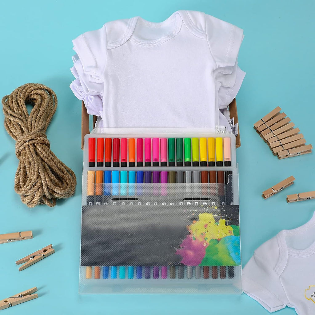 24 Pcs Unisex Baby Bodysuit Cotton Short Sleeve Bodysuits A387
