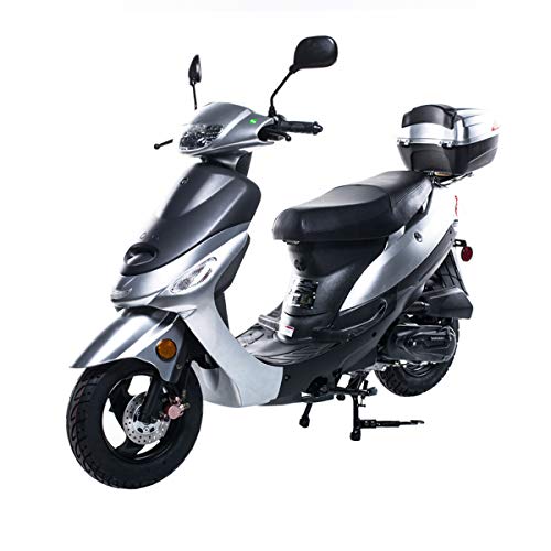 50cc Gas Moped Scooter Street Bike (Burgundy) U277