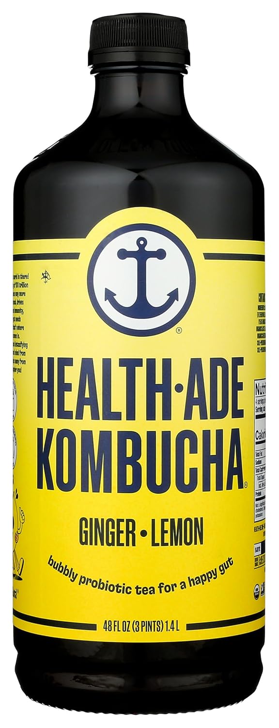 Ginger-Lemon Kombucha, 48 Fl oz R7391