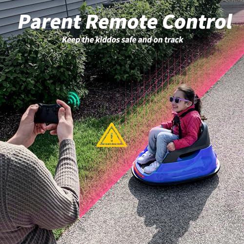 Blue Electric Bumper Car A228