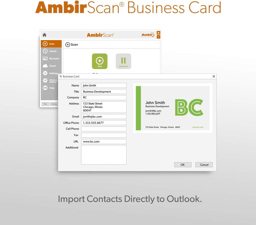 Simplex Card Scanner for Windows PC E823391