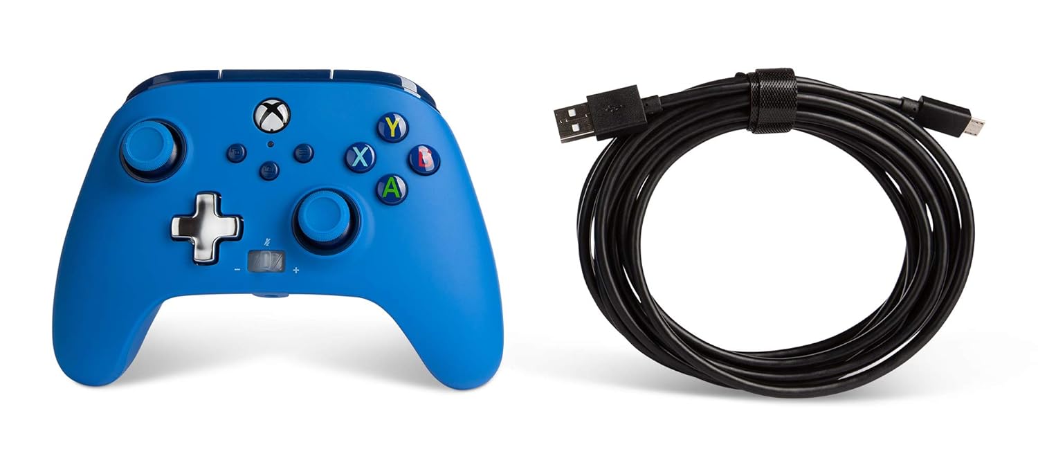 Blue Wired Controller for Xbox Series X|S W84313