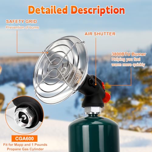Portable Propane Heater U59681
