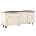 Shoe Bench with Cushion Storage Bench N2045