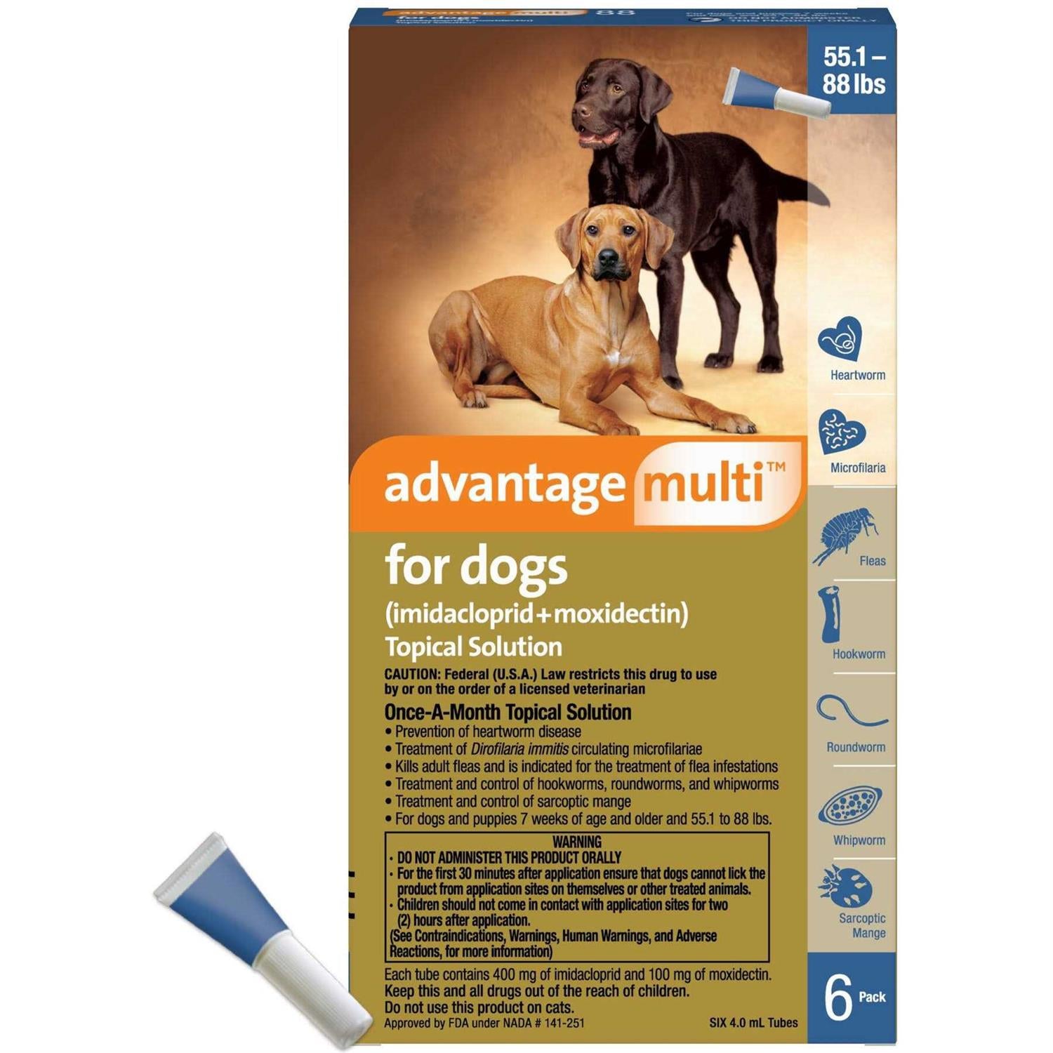 Advantage Multi for Dogs W129346