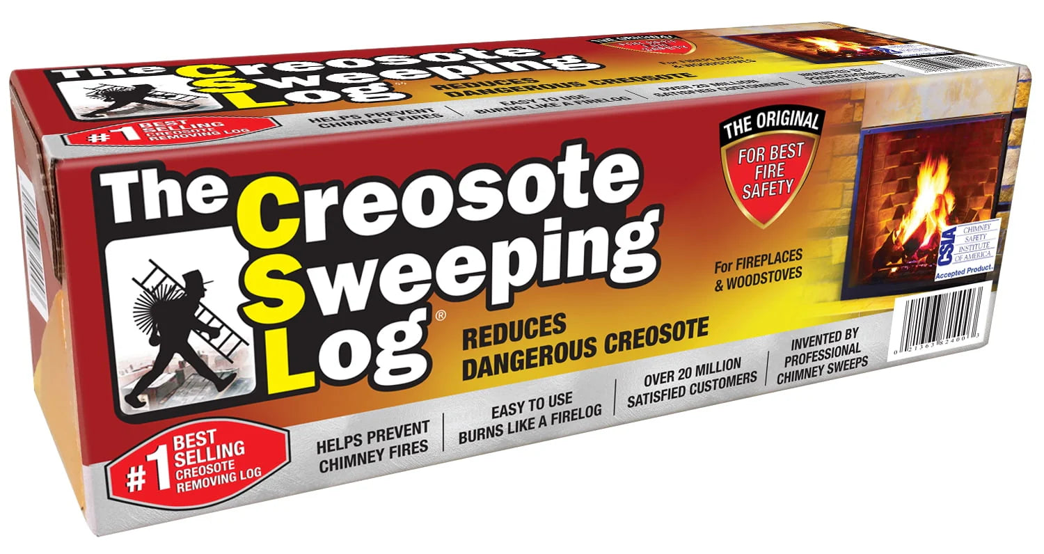 Creosote Sweeping Log for Fireplaces and Woodstoves M639797