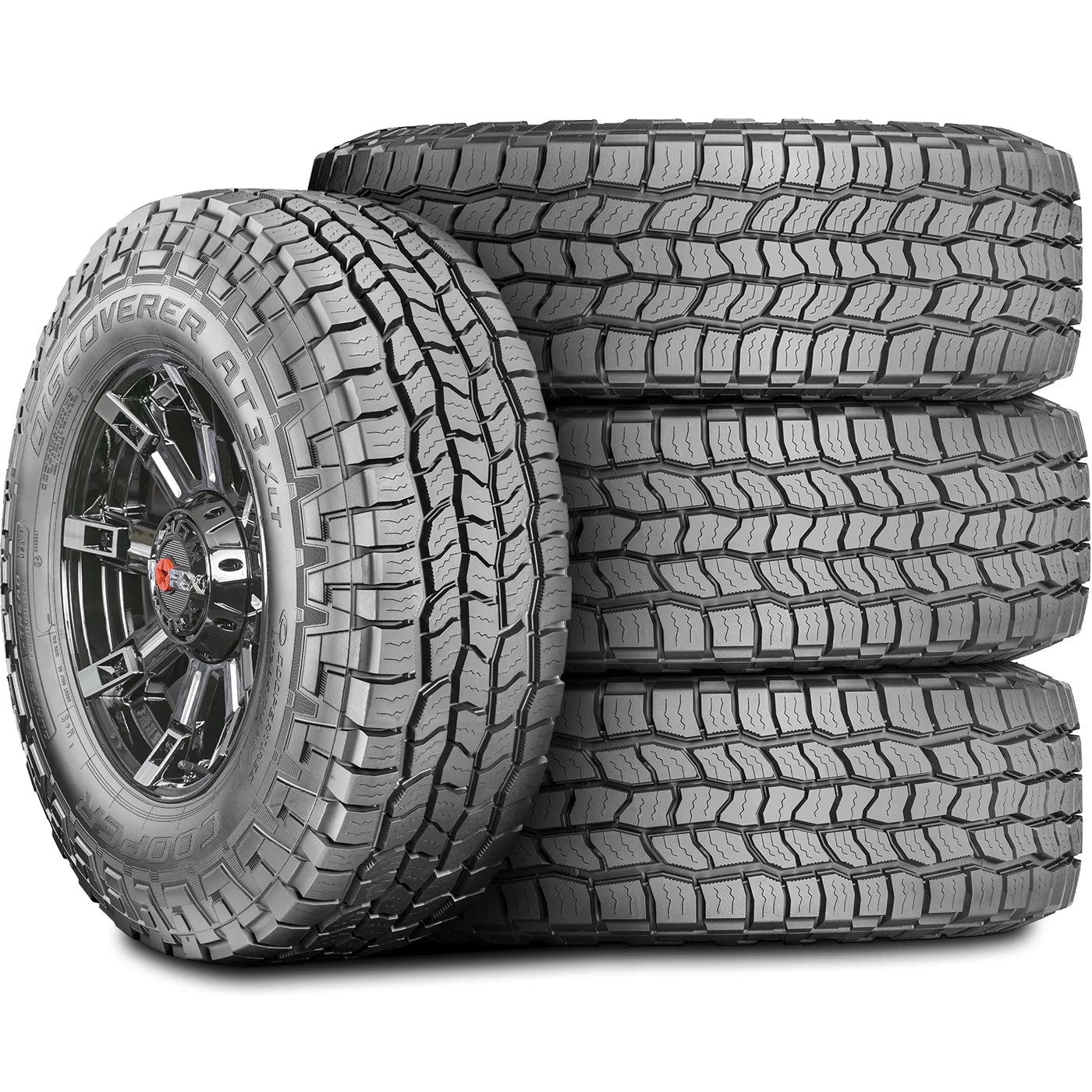 Set of 4 All Terrain Tires 285/65R18 Load E 10 Ply A7821