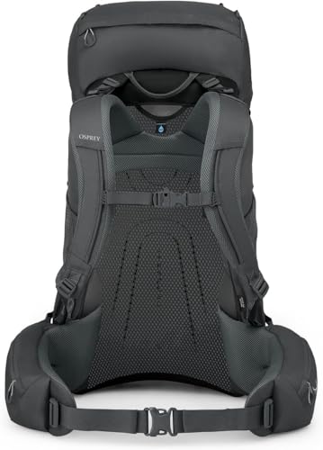 65L Backpacking Backpack, Dark Charcoal/Silver Lining U613