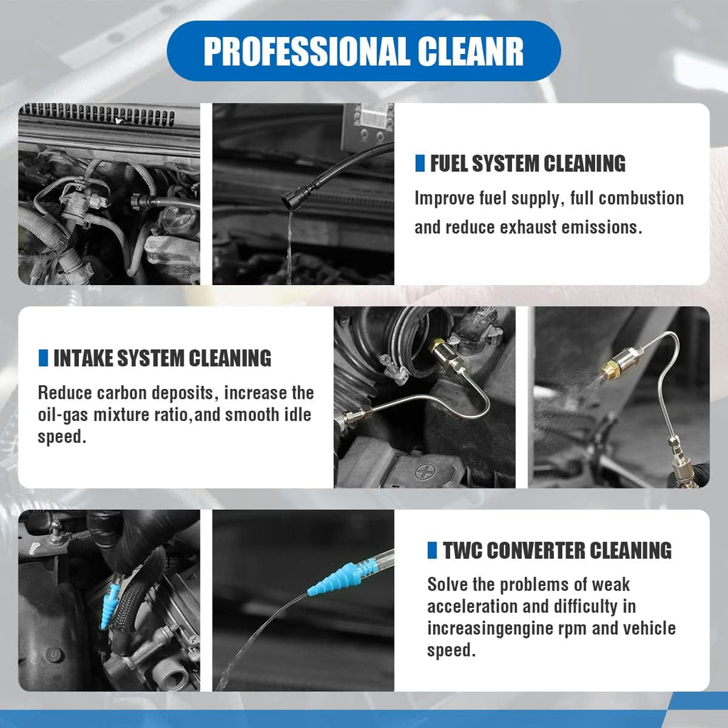 Fuel Injection System Cleaning Tool for Gasoline Car W355