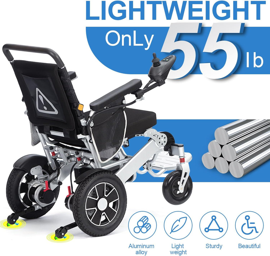Lightweight Foldable Electric Wheelchair B55326