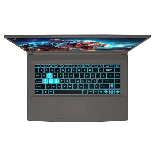 Black 15.6" FHD 144 Hz IPS Gaming Laptop with AMD Ryzen 9 8945HS, 64 GB DDR5 RAM, 2 TB PCIe SSD, Nvidia RTX 4060, Backlit Keyboard, W11 Pro E477