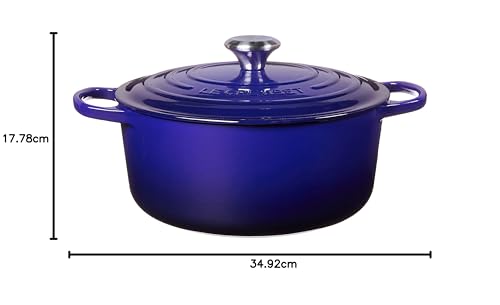 5.5 qt. Enameled Cast Iron Round Dutch Oven I8426