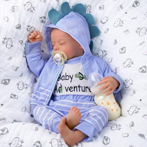 20 inch Soft Silicone Full Body Vinyl Reborn Baby Doll H444
