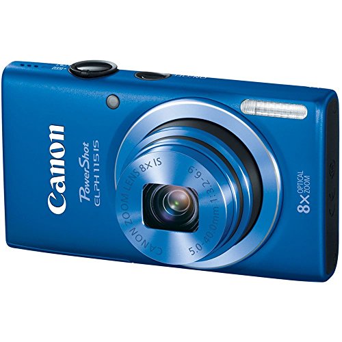 16.0 MP Digital Camera with 8X Optical Zoom and 28mm Wide-Angle Lens (Blue) T656491