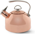 1.8 QT Food Grade Pure Copper Teakettle M217