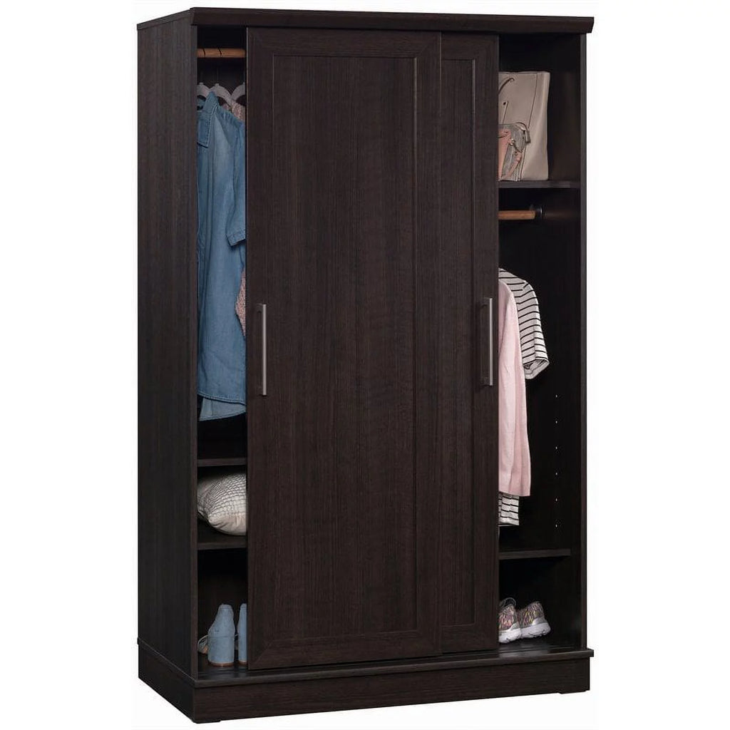 Contemporary Engineered Wood Wardrobe Armoire F8859