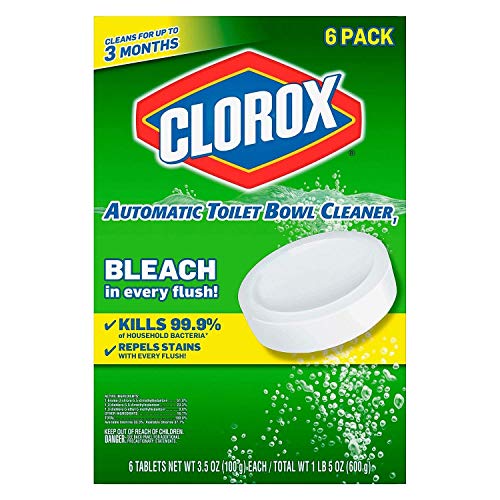 3.5 Ounce 6 Pack Toilet Bowl Cleaner Tablet Y644
