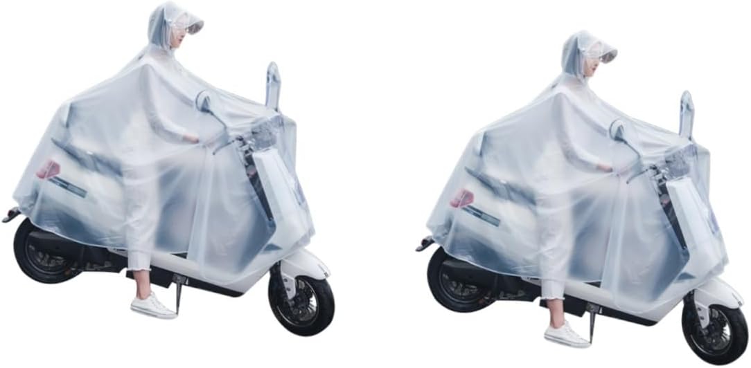 2pcs Waterproof Rain Poncho B69897