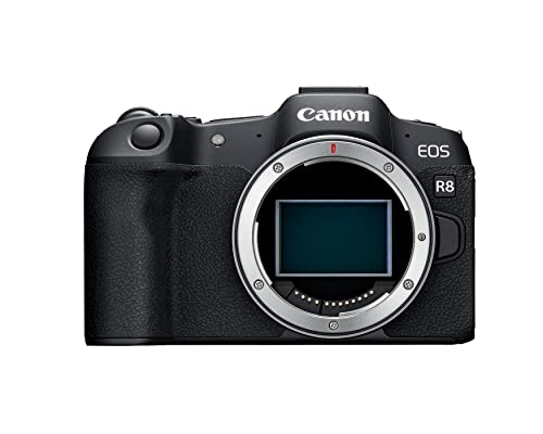 Black Full-Frame Mirrorless Camera with Tripod & Stereo Microphone U47025