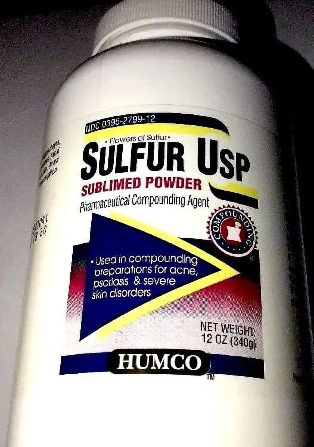 Sulfur Sublimed Powder, 12 Oz. P17983