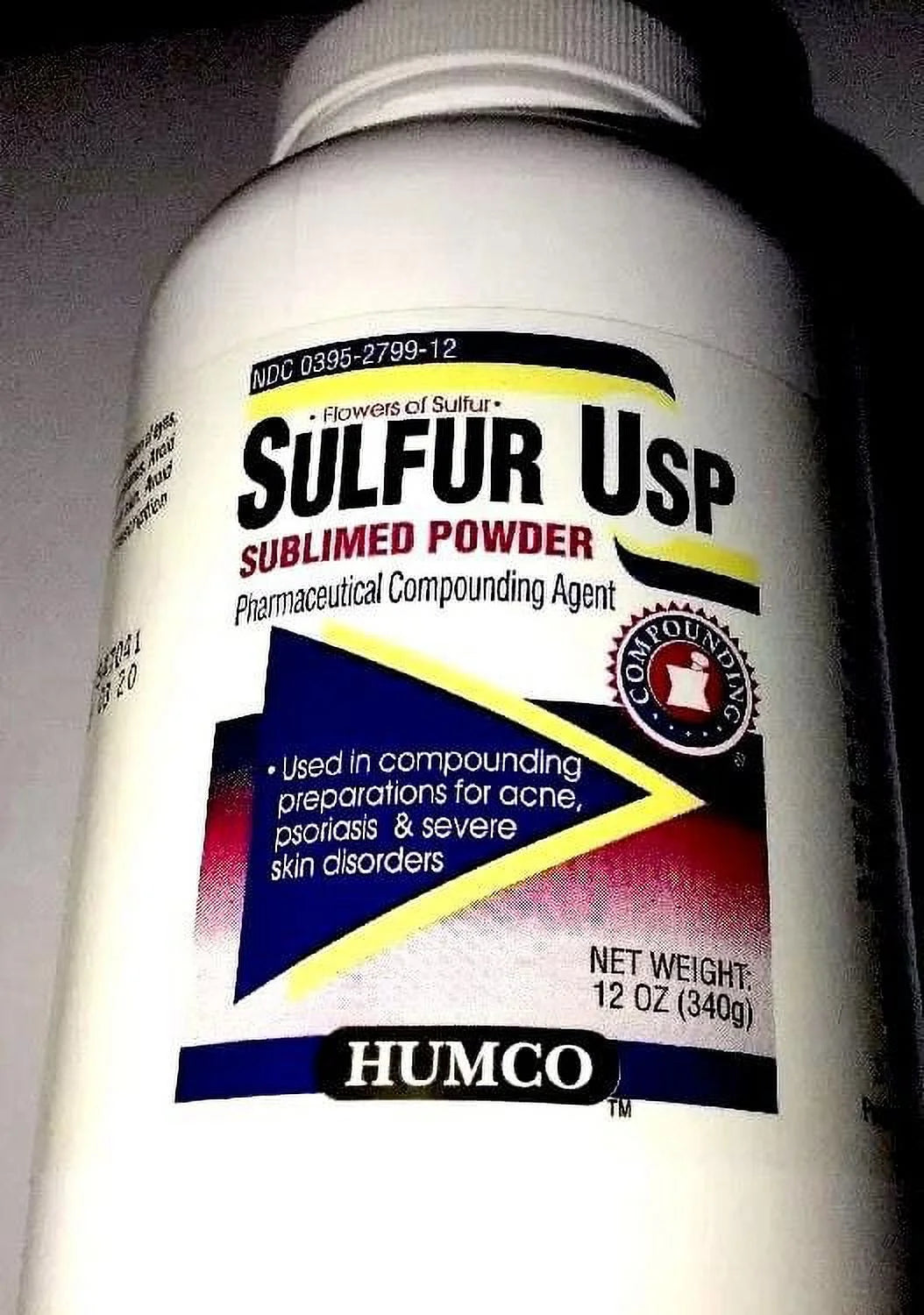 Sulfur Sublimed Powder, 12 Oz. P17983