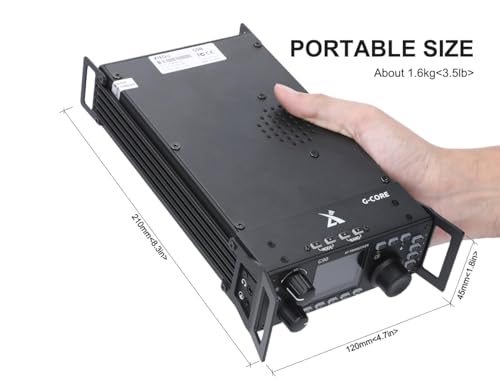 HF Radio SDR 20W with Auto Antenna Tuner J733486