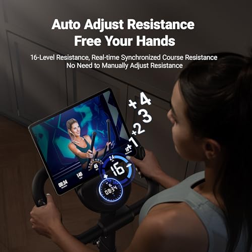 Compact Elliptical Exercise Machine with Magnetic Driving System 16 Resistance Levels T99854