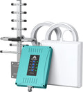 Cell Phone Signal Booster Metal Body Band 2 4 5 12 13 17 Boosts Voice Data 4G LTE 5G up to 4,500 sq ft F4902
