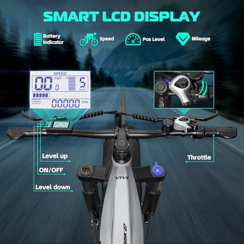 26" x 4.0 Fat Tire Electric Bike with 48V 15AH Battery G82022