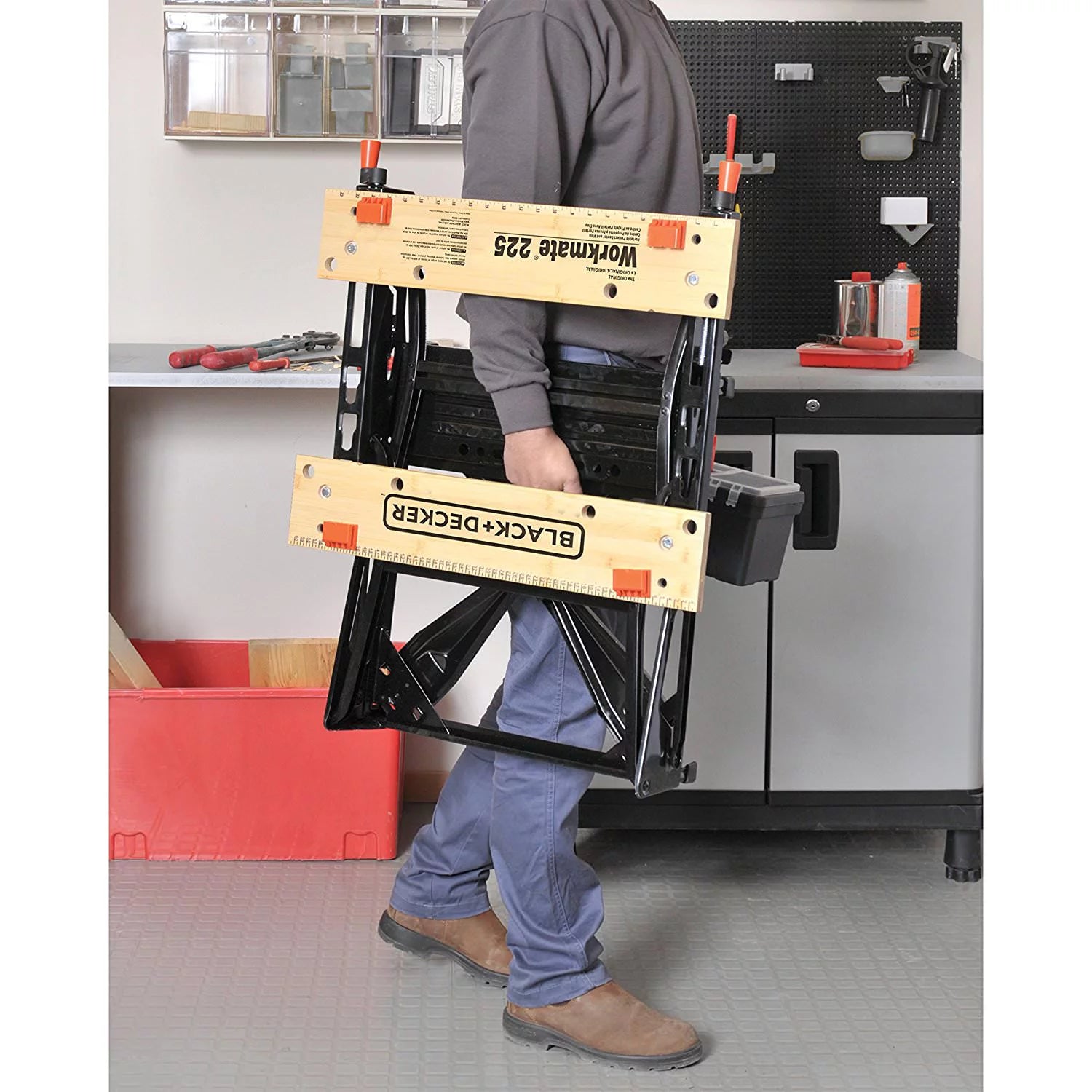 Portable Work Center and Vise A684