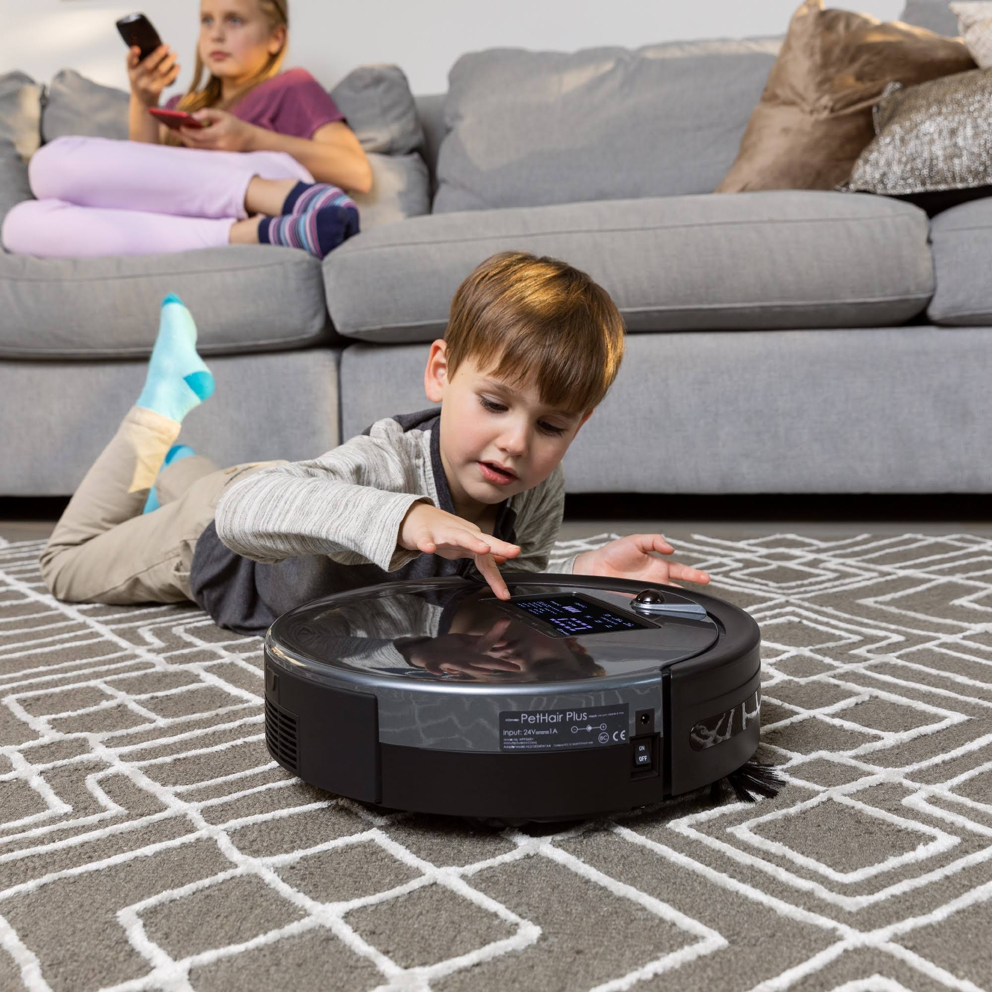 Charcoal Wet/Dry Robotic Vacuum J561628