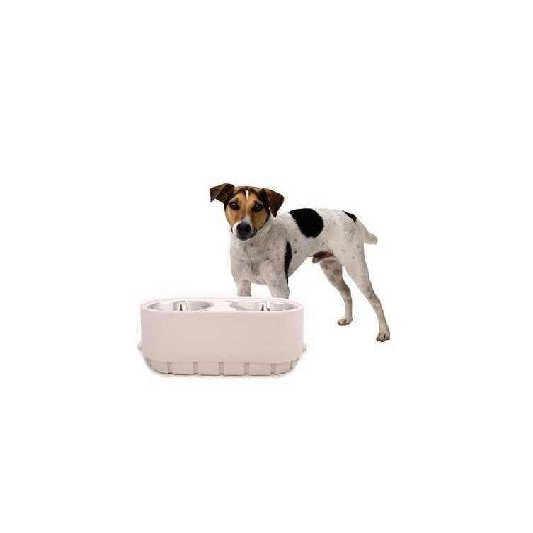 Elevated Double-Diner Pet Feeder R5841