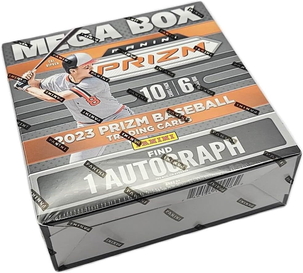 Sealed 6 Pack Mega Box with 60 Baseball Trading Cards B926