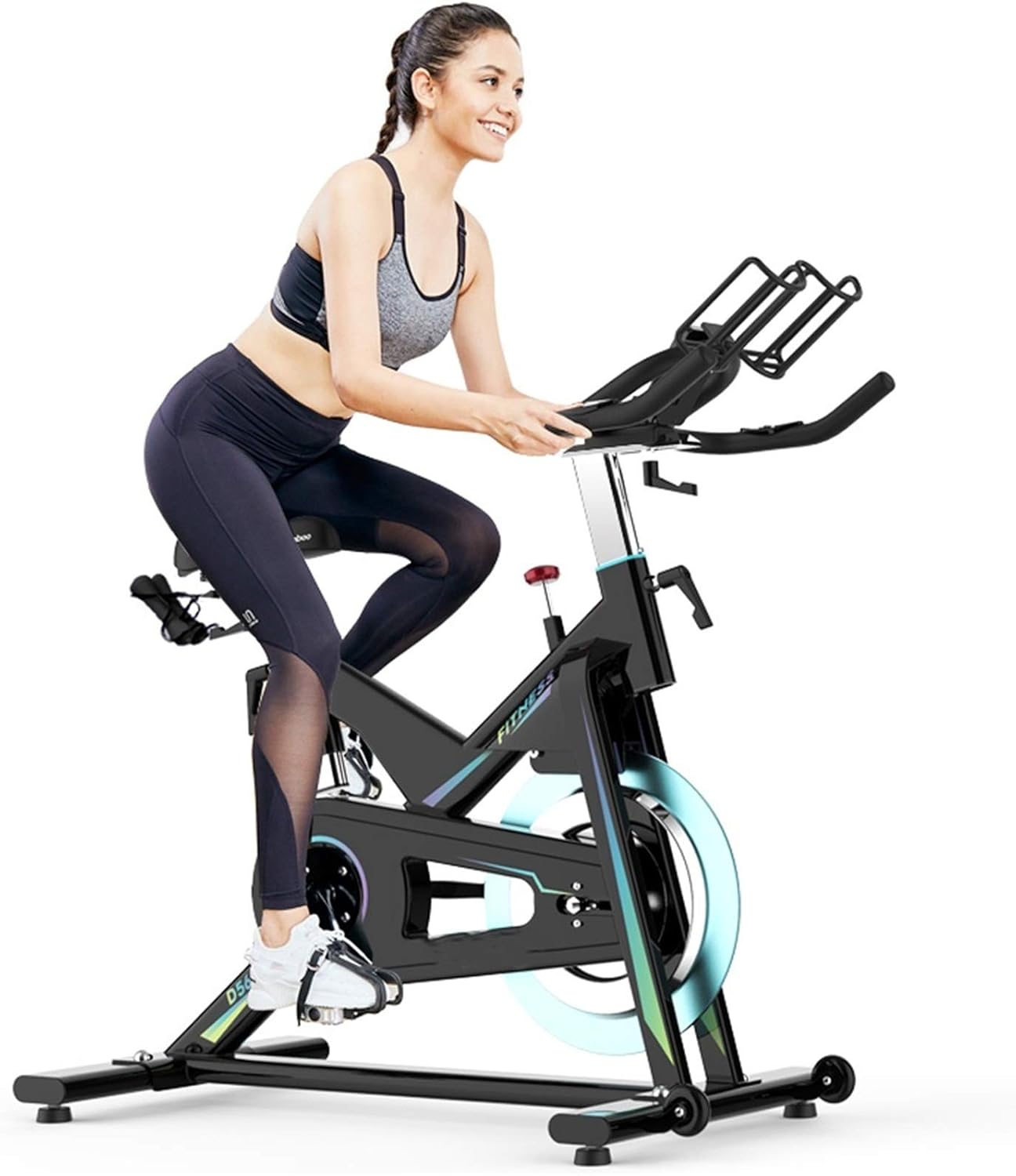 Indoor Cycling Bike with LCD Display F282