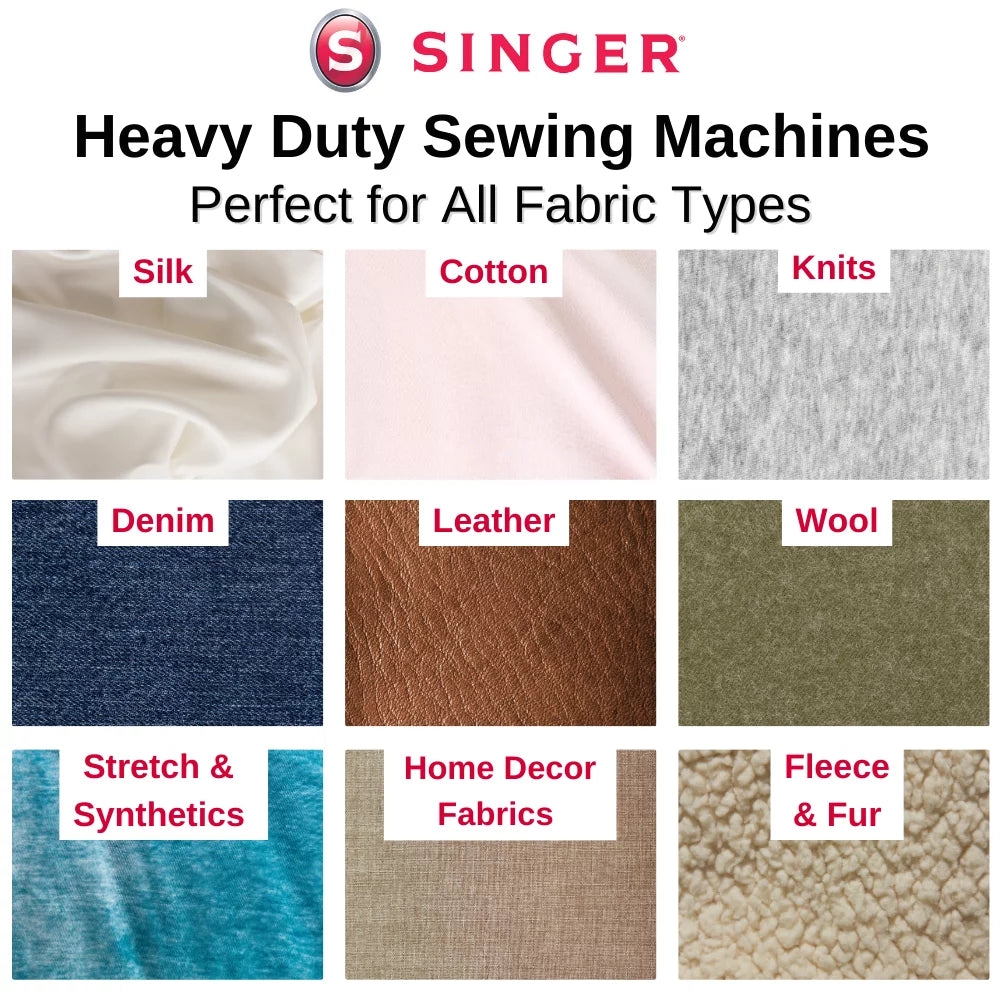 Heavy Duty Sewing Machine with 97 Stitch Applications S652