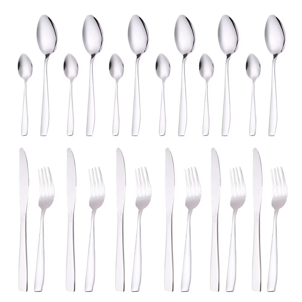 24 Pcs Stainless Steel Flatware Drying Rack K851