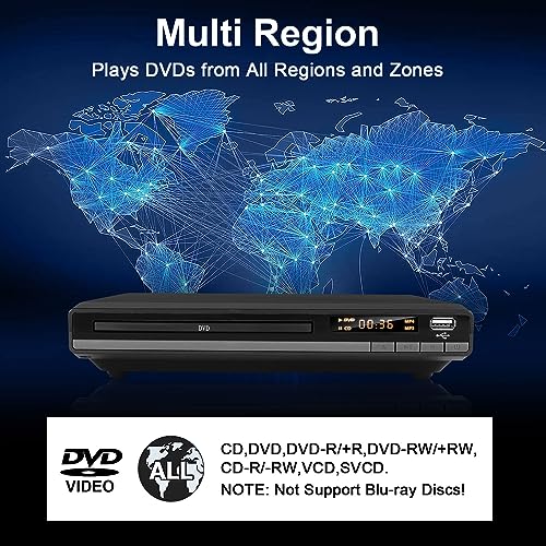 Region-Free DVD Player with HDMI Output J4046